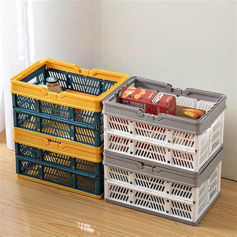 plastic foldable storage box